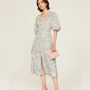 satin leaf fleur dress rebecca taylor